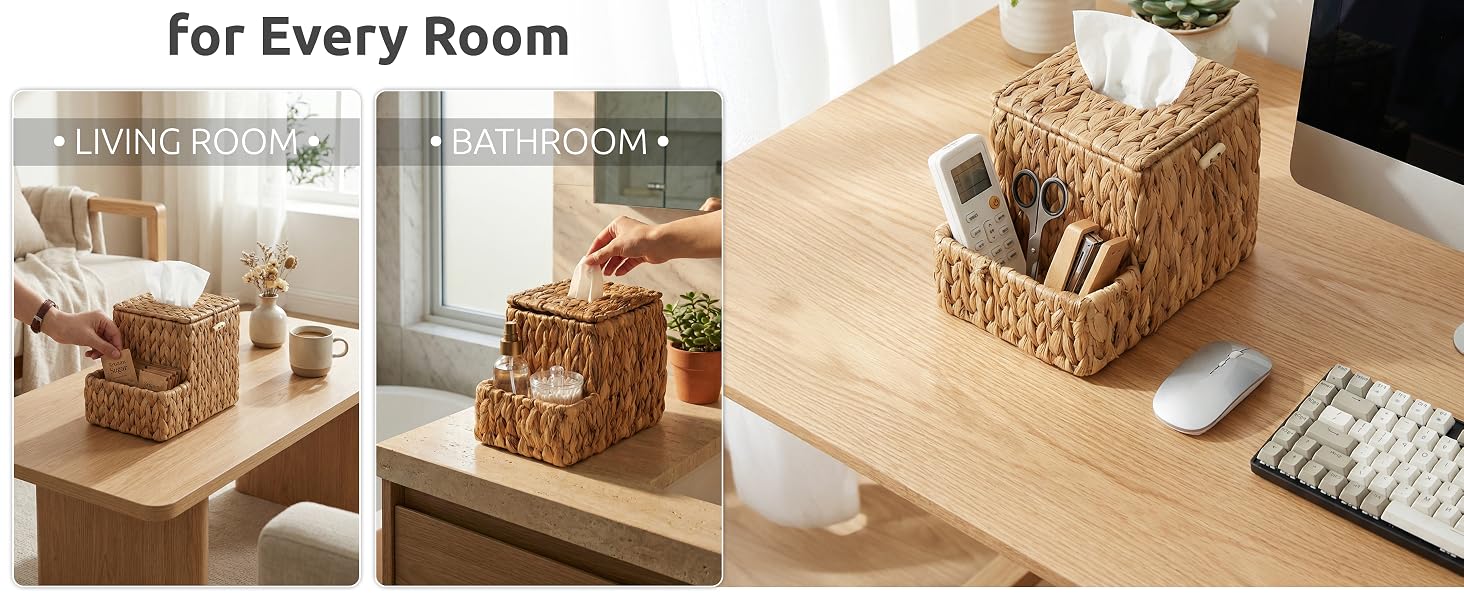 woven desk organizer