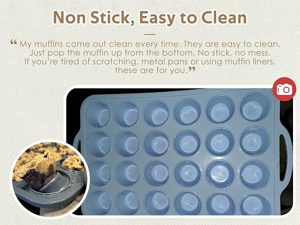 Non Stick, Easy to Clean