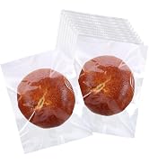 Prembag 100 Pcs 5x7 Clear Cookie Bags with Seal, Transparent Heat Seal Bags for Cookies, Small Tr...