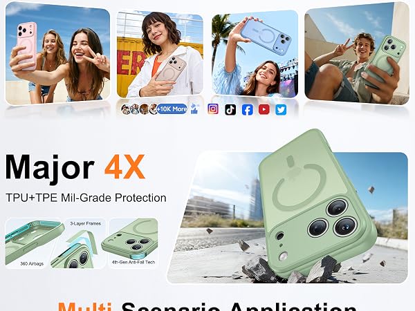 FNTCASE for iPhone 18 Pro Max Case with Full Camera Protection