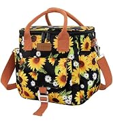 Joymee Insulated Lunch Bag for Women/Men, Waterproof Lunch Box for Office Work Picnic Beach, Reus...