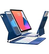 TabletKeyer Magic for iPad 9th 8th 7th Generation 10.2 inch Case with Keyboard, Trackpad Floating...