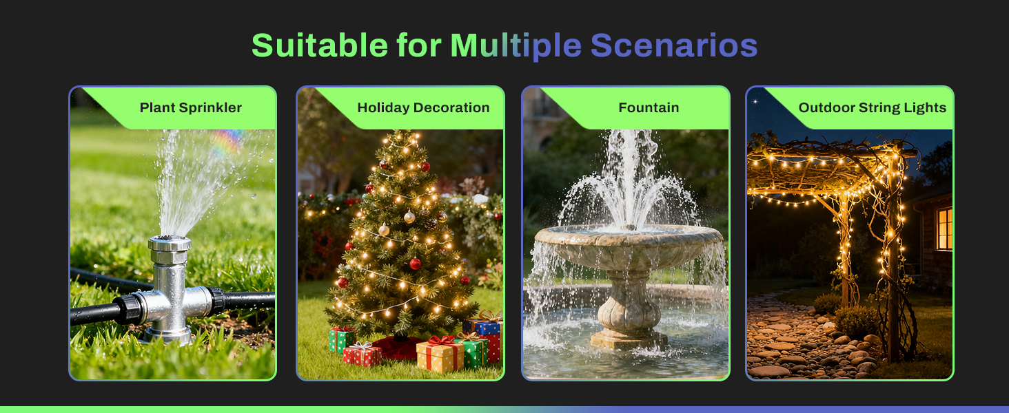 outdoor christmas timer