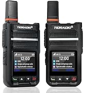 TIDRADIO TD-G18 Rapid Unlimited Range Walkie Talkies, Long Range Two Way Radios 6000+ Miles, Nati...