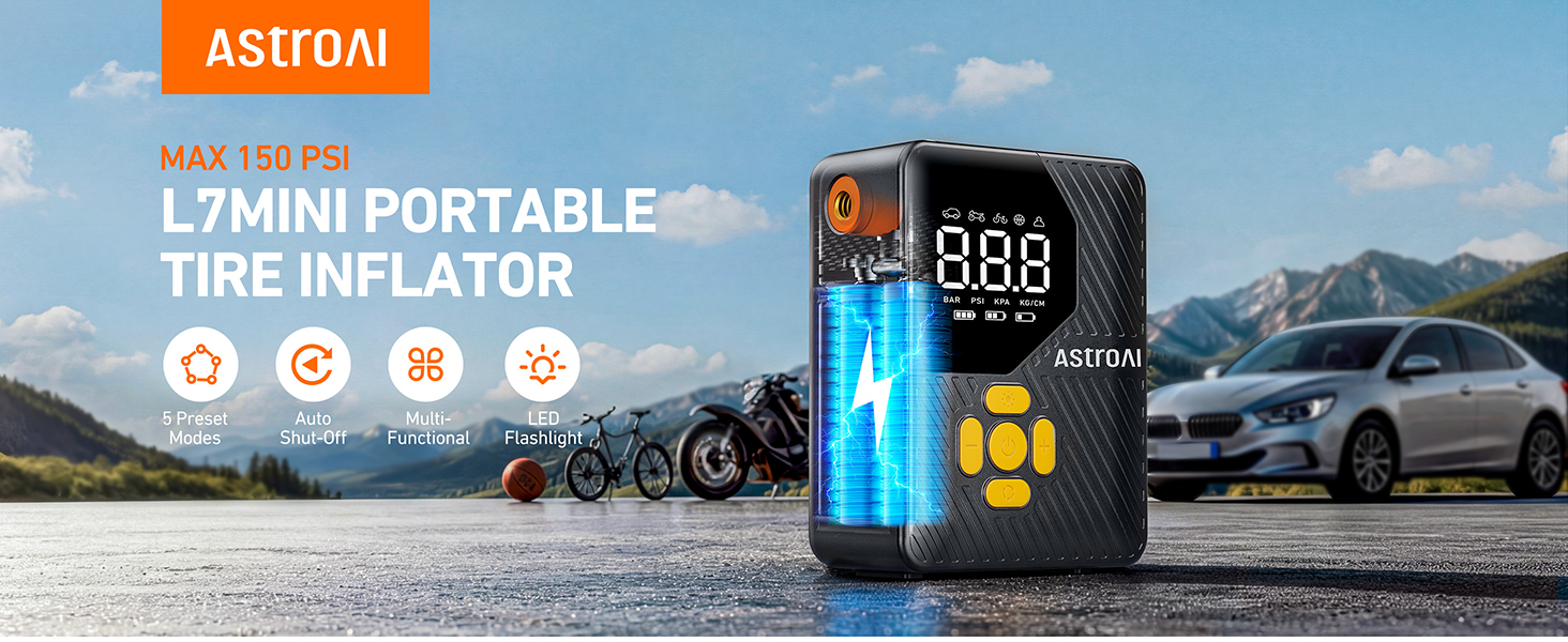 Portable Tire Inflator