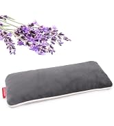 Comfheat Lavender Weighted Eye Pillow for Yoga Relaxation FSA Eligible HSA | Microwavable Moist H...