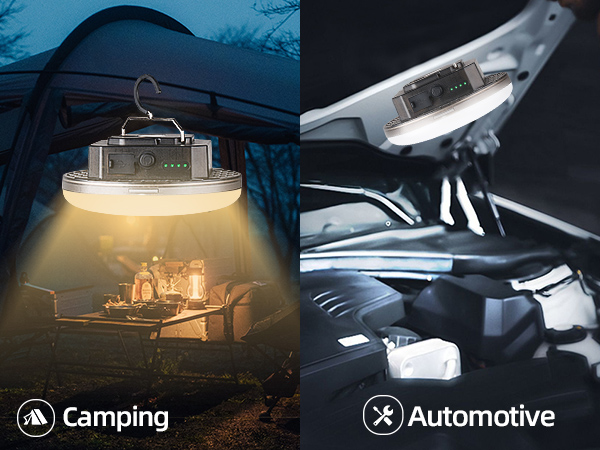 tent lamp hanging rechargeable