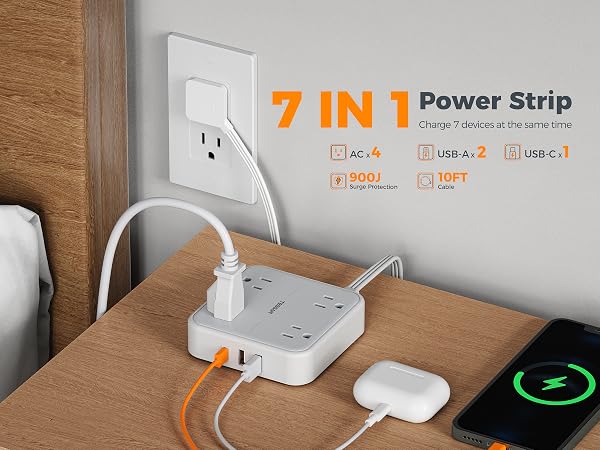 power strip 10 foot