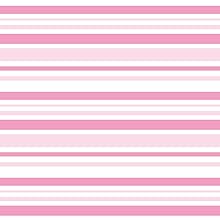 Pink and White Stripes Wrapping Paper