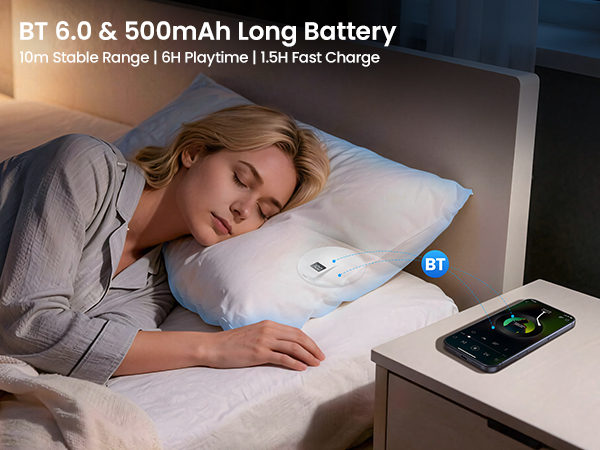 Side Sleeper Bluetooth Speaker