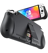 NEWDERY External Battery Station for Nintendo Switch, 10000mAh Backup Portable Charger Case with ...