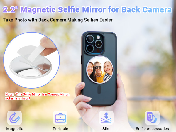 Magnetic Selfie Mirror