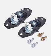 Tailgate Latch Tailgate Door Latch with Striker Bolts Liftgate Lock Latch Left & Right Compatible...
