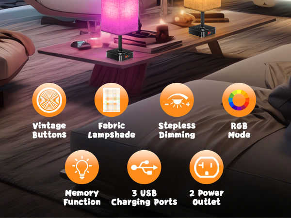 RGB Color Changing Lamp