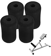 POPETPOP 4 Pcs Foot Foam Pads Rollers Replacement: Foam Foot Pad Rollers Tube Cover, Gym Replacem...