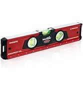 MELOTOUGH 12 Inch Torpedo Level Magnetic,Small Leveler Tool,Aluminum Level with Inch Scale,45°/90...