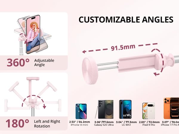 Bluetooth selfie stick tripod