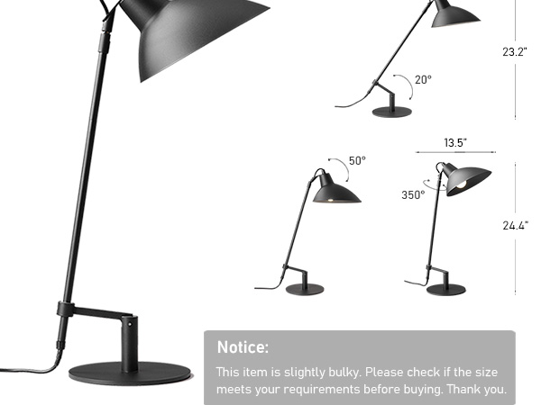 Desk Lamp Modern Industrial