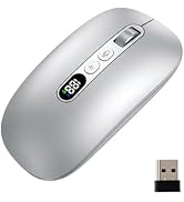 GAMINJA Ai Mouse with Voice Typing & ChatGPT Assistant,Smart Mouse Multi Language Voice to Text R...