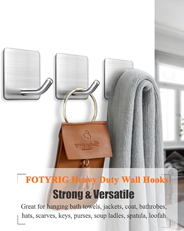 adhesive towel hooks