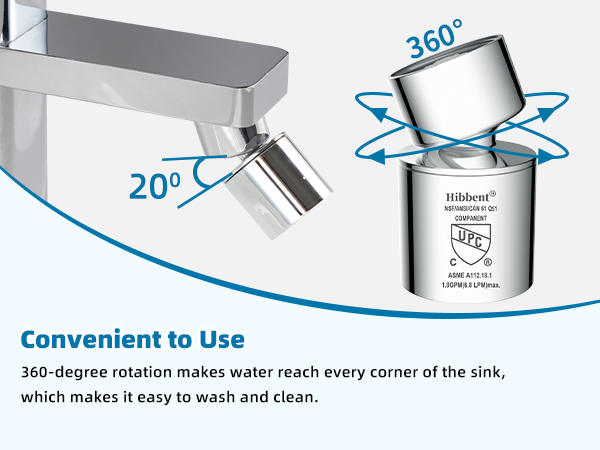 Faucet aerator