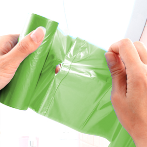 Colored garbage bags