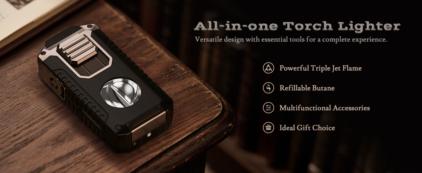 All-in-one Torch Lighter