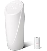 SGLRT Car Trash Can Bin with Lid - Car Garbage Can Cup Holder - White Mini Leakproof Vehicle Tras...