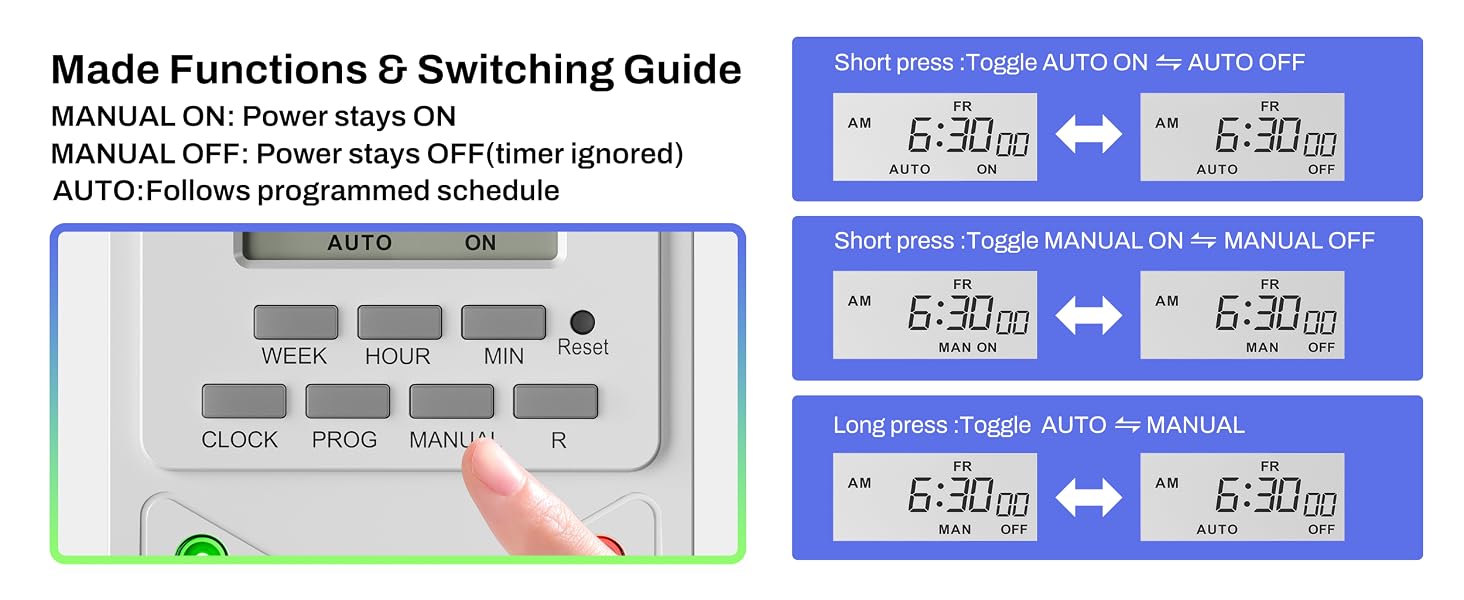 timer electrical outlet