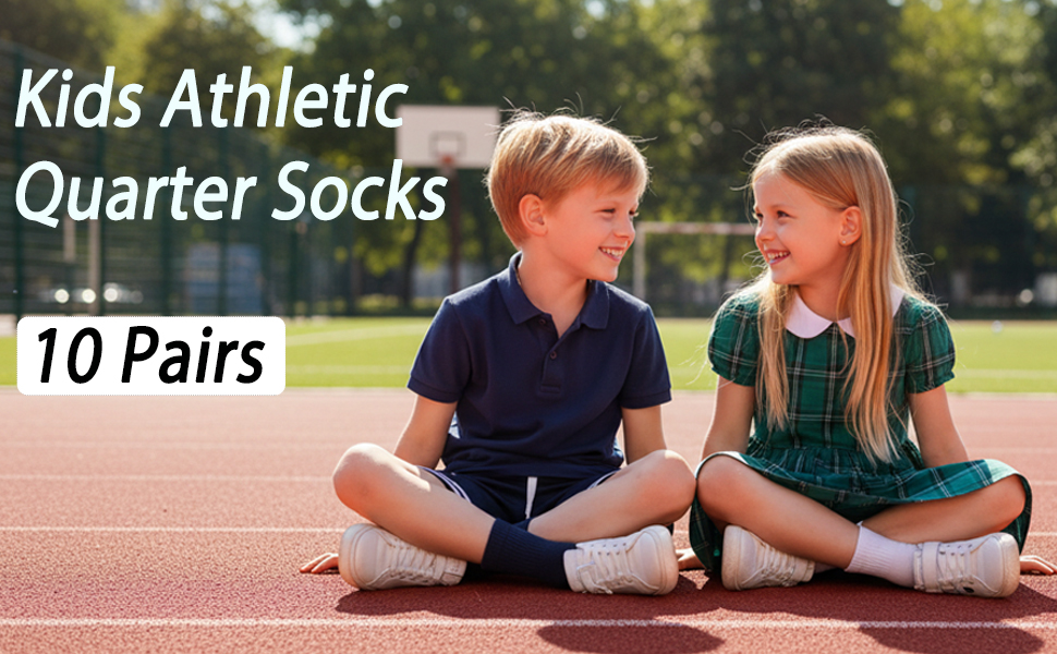 Kids athletic socks