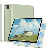SQQSOOZ Magnetic Case for iPad Pro 11 Inch 4th/3rd/2nd Generation (2022/2021/2020), Slim & Light ...