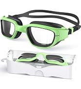 Zeligerstar Kids Swim Goggles,Swimming Goggles for Kids 6-14, Anti-Fog UV Protection Pool Goggles...