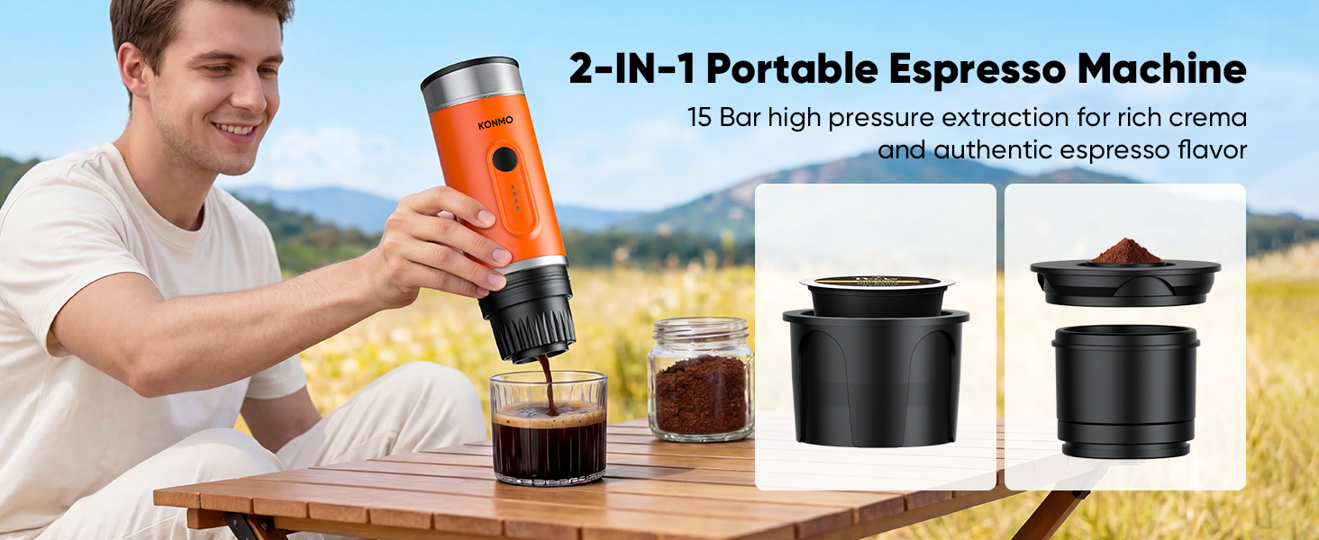 portable espresso maker for travel