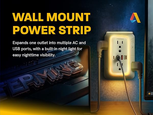 Wall Charger PD20W Power Strips