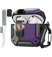 Maxjoy for AirPods 4 Case with Lock, AirPods 4th Generation Case Cover with Cleaner Kit Shockproo...