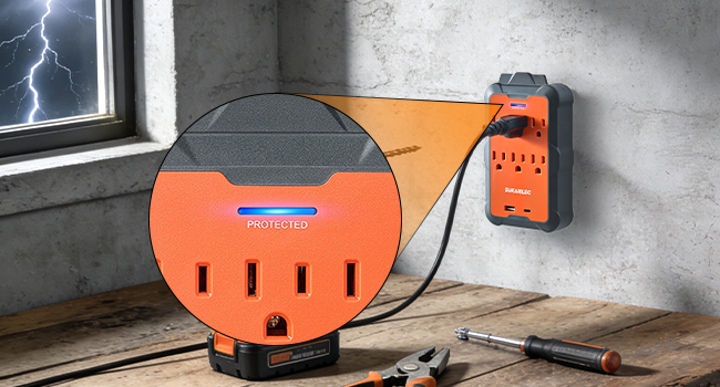 Outlet Extender with USB