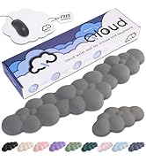 Create-ables Qloud Cloud Wrist Rest Keyboard Wrist Rest for Computer Keyboard Pad, Cloud Keyboard...