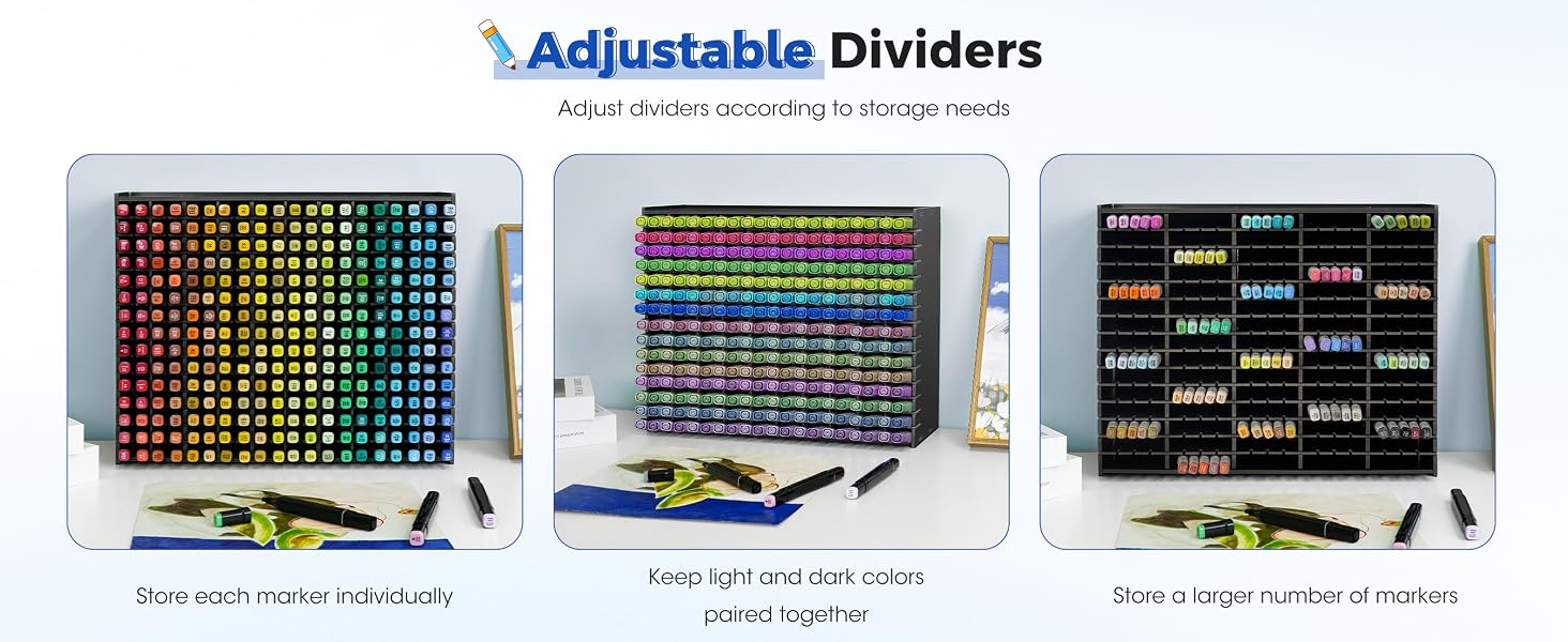 marker organizer holder