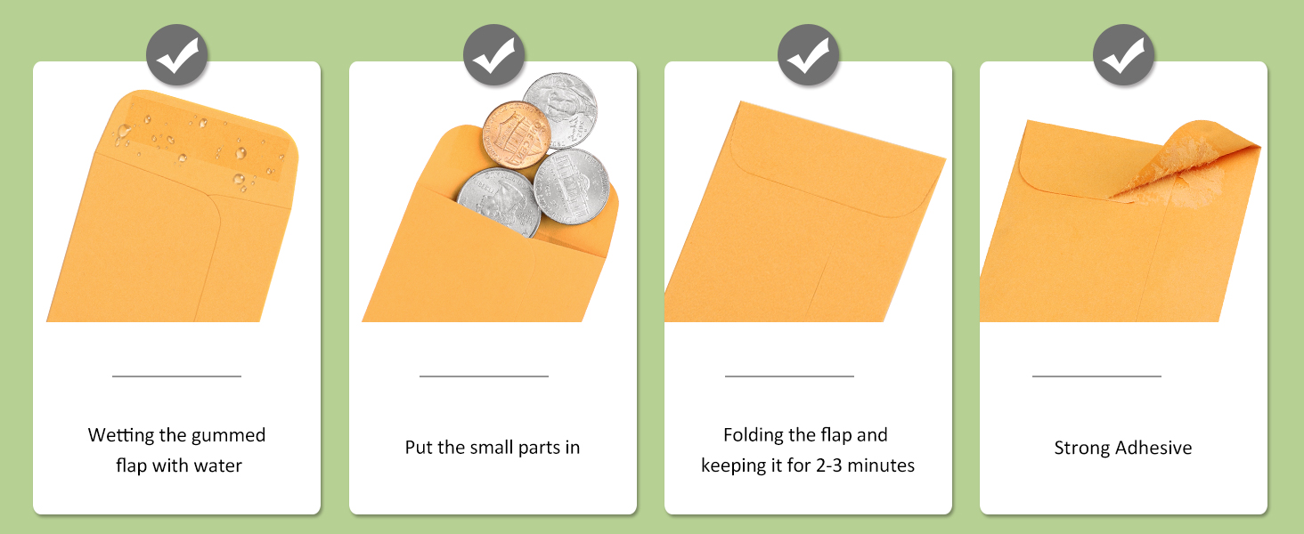 coin envelopes