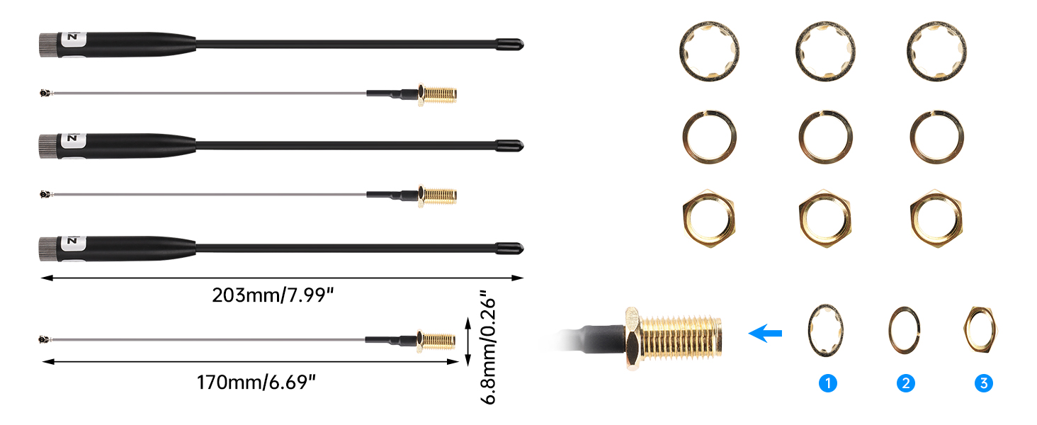 915MHz Antenna LoRa