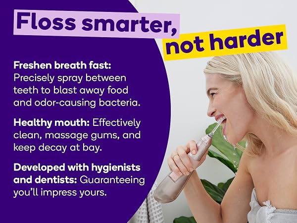 Floss smarter not harder
