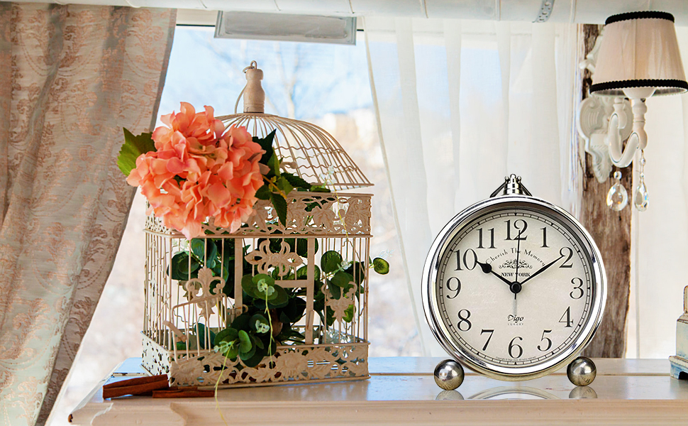 table clocks for bedrooms