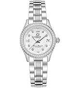 Gosasa Automatic Watch Fashion Women's Analog Watches Stainless Steel Link Waterproof Ladies Luxu...