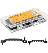 COMFRTX 60 Pack Sawtooth Picture Hangers – Small & Heavy-Duty Wall Hanging Kit, 2 Sizes for Photo...