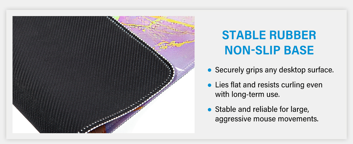 Ergonomic mouse pad
