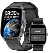 DAVIKO Pedometer Watch Senior Friendly No App/Phone Required, Waterproof Fitness Tracker Watch wi...