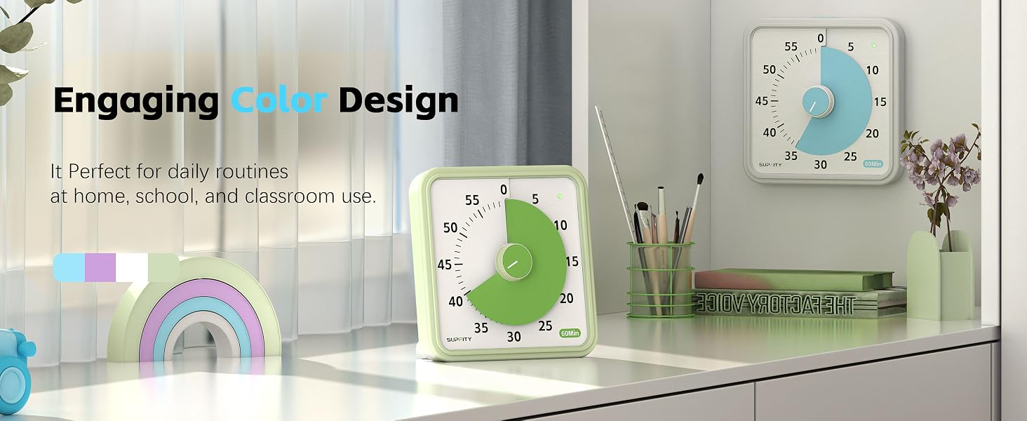 Large visual timer for classroom