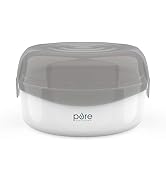 Pure Enrichment PureBaby Microwave Bottle Sterilizer - Fast and Easy Natural Steam Sterilizer, ...