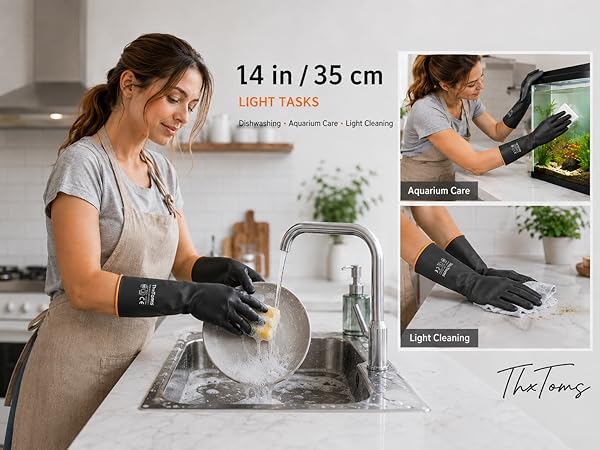 Waterproof Gloves for Dishwashing