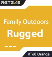Retevis RT68 Walkie Talkies Rechargeable, Rugged Radios Walkie Talkie Long Range for Adults, Port...